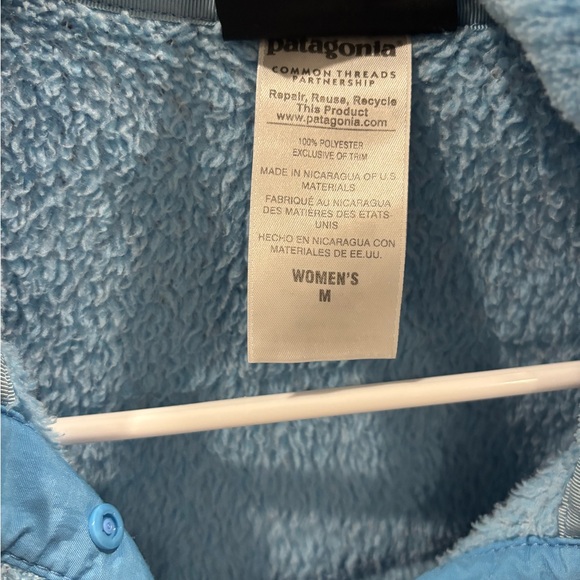 Patagonia Re-Tool Half-Snap Pullover Vessel Blue - Picture 4 of 7